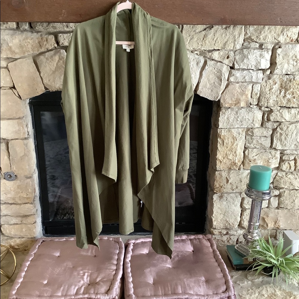 Olive green jacket